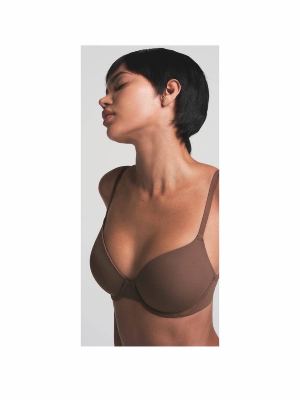 NWT SKIMS Fits Everybody T-Shirt Bra in Jasper